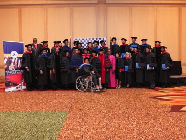 CICA-International scholars at graduation